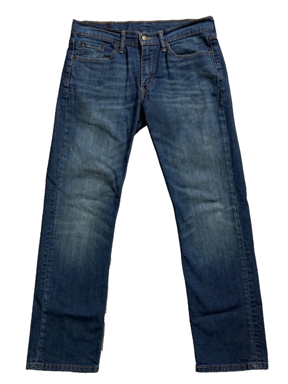 Levi's Men's 514 Straight Fit Stretch Jeans Medium - Dark Wash Size W30 x L30